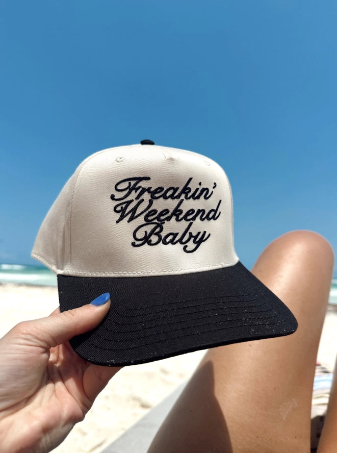 Freakin' Weekend Baby Trucker Hat
