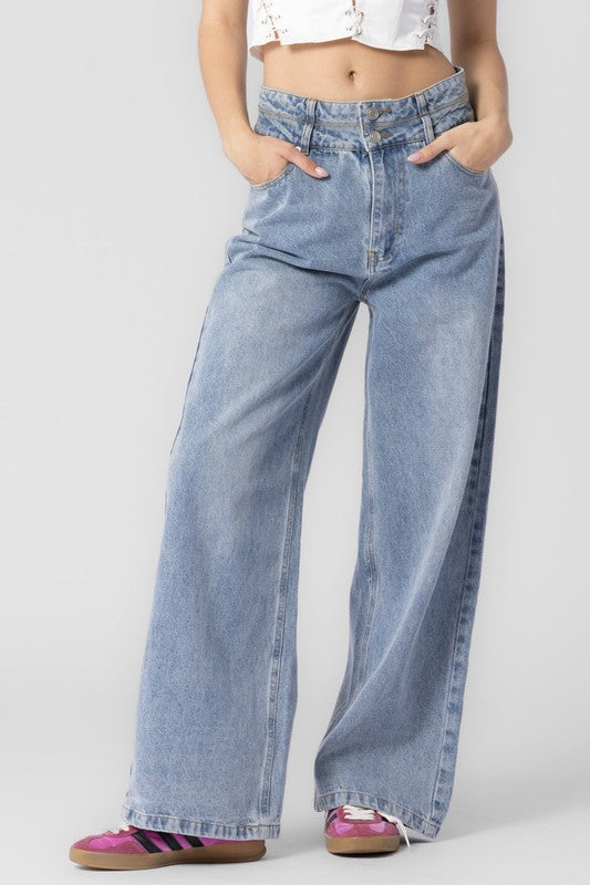 Baggy Wide Leg Jeans