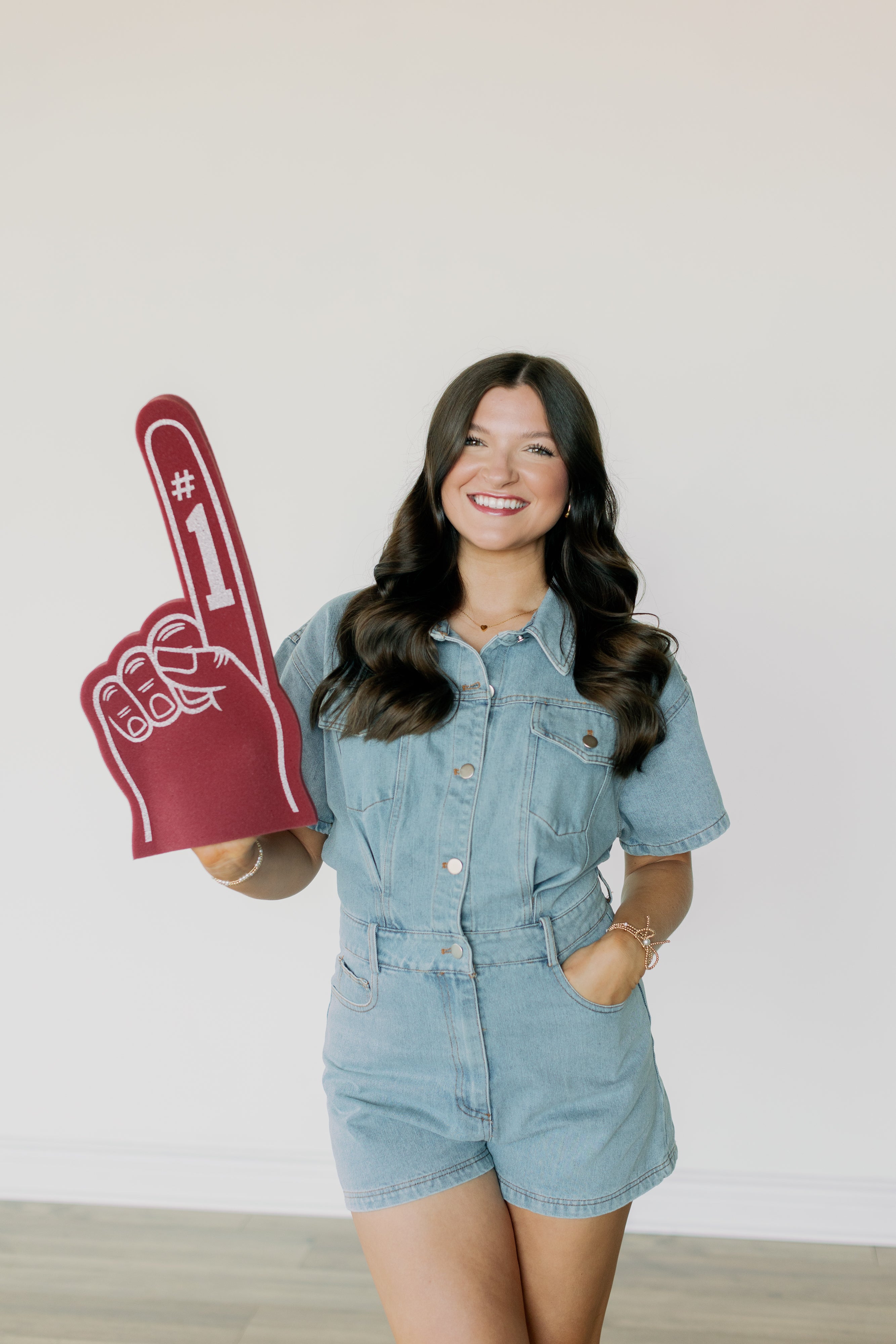 Short Sleeve Contrast Stitch Romper