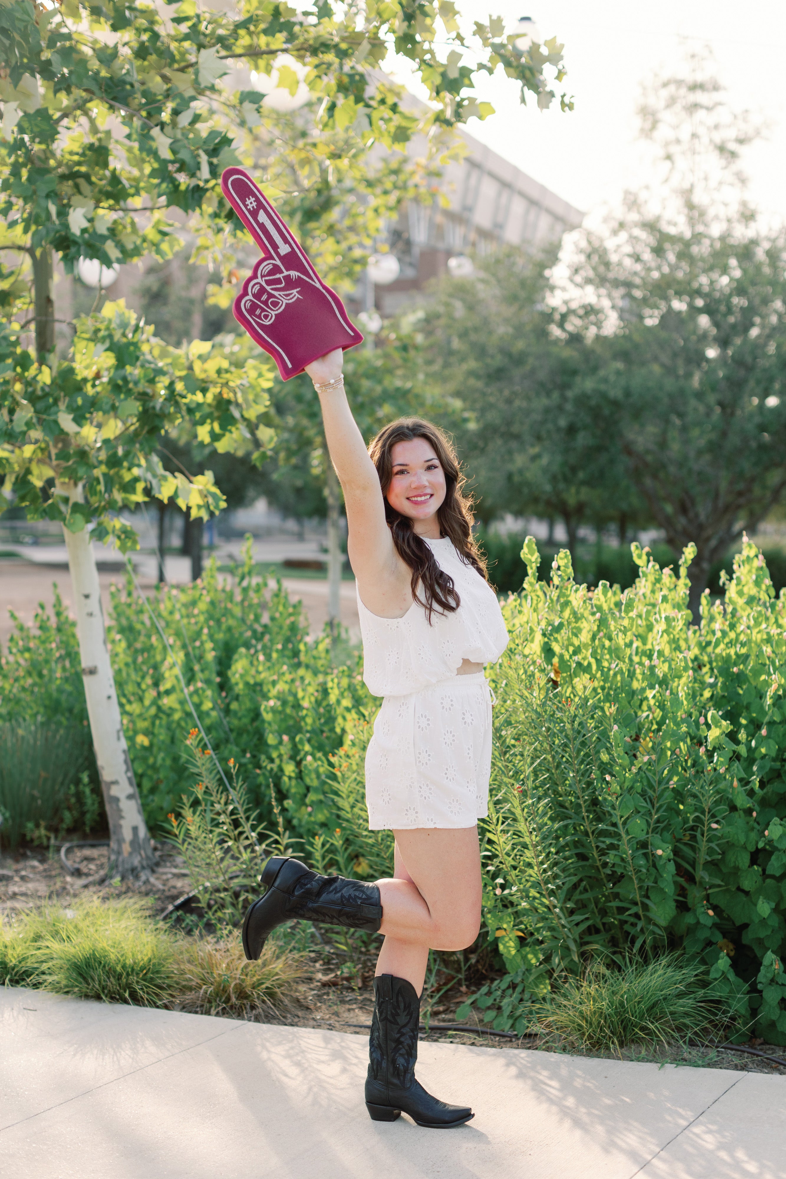 Eyelet Bubble Hem Tank & Shorts Set