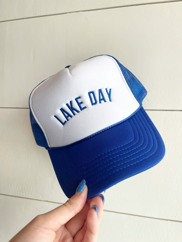 Lake Day Trucker Hat